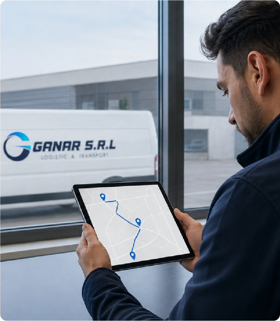 Tracciamento GPS Ganar SRL